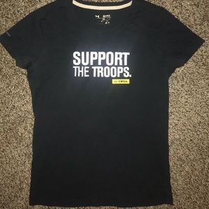 Under Armour Black Graphic Tee  XSmall